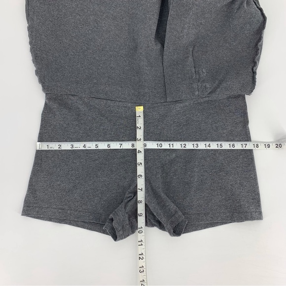 Lands' End Kids Grey Jersey Knit Skirt with Hidden Shorts, 16+ - Picture 9 of 12